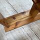 Trio d'étagères constructivistes en pin style Regain