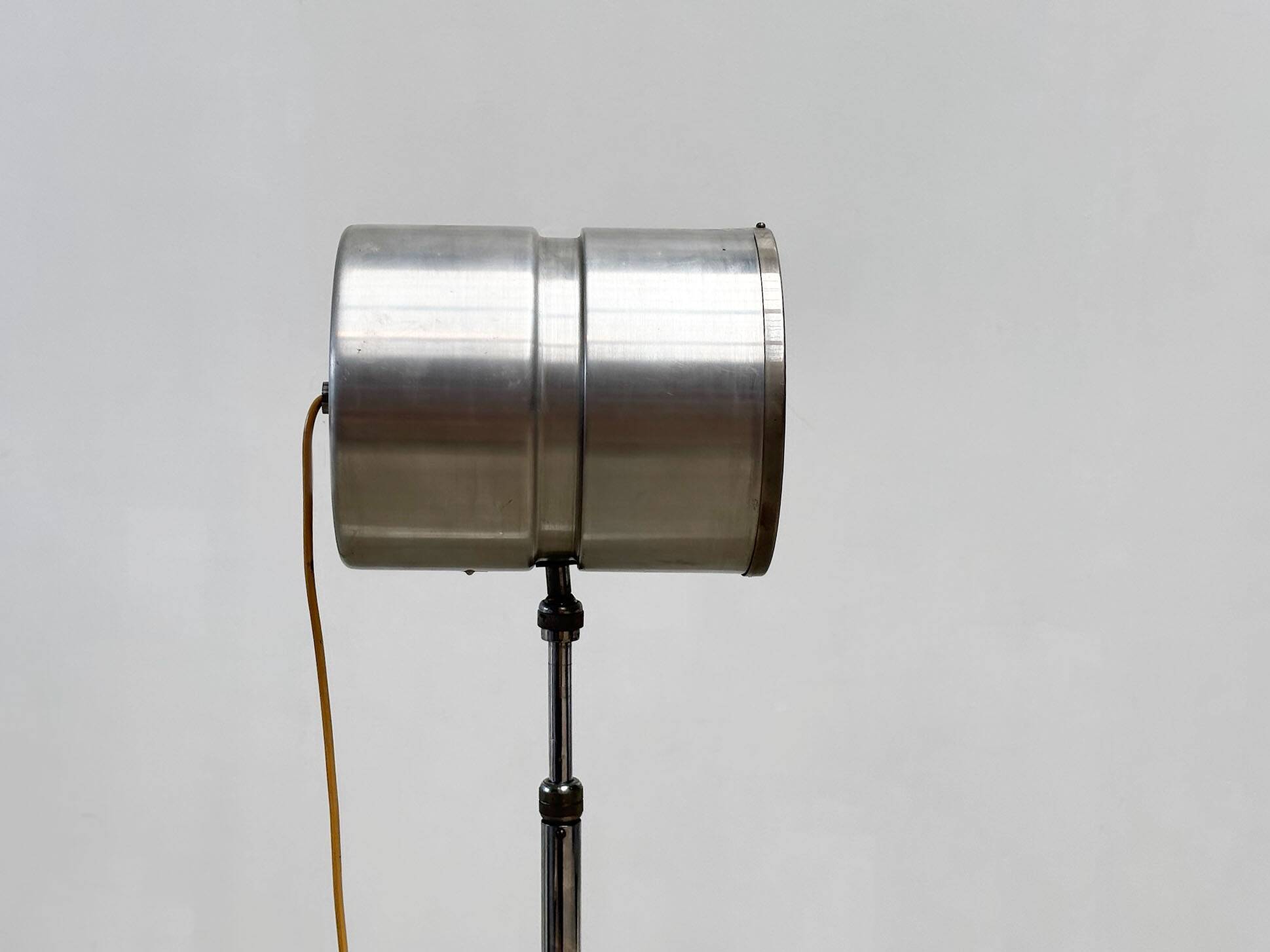 Chrome French floor lamp