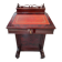 Élégant Bureau "Davenport" en Acajou