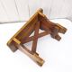 Wooden step stool country decoration