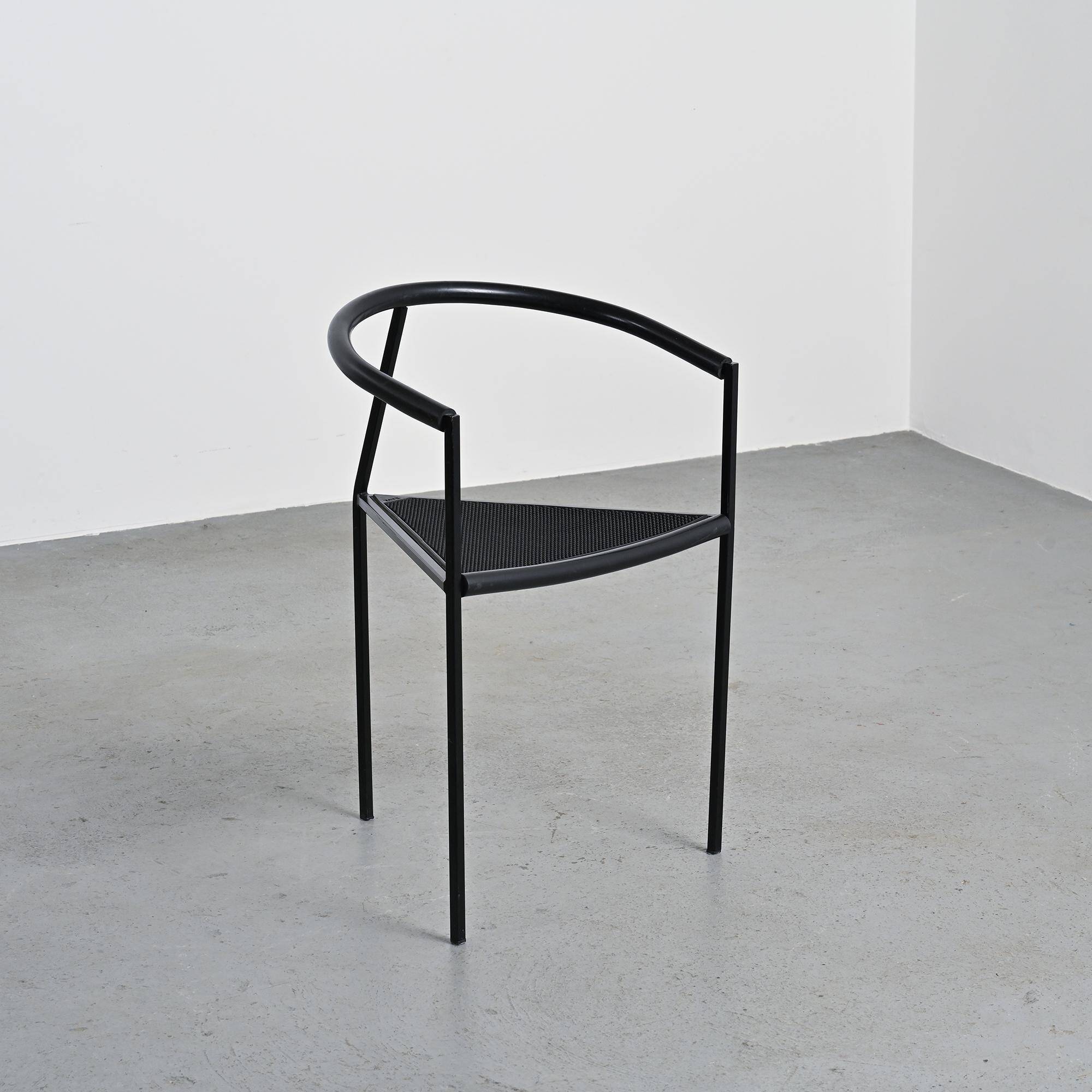 Millepunte chairs by Peregalli and Calatroni for Zeus Noto, around 1985.