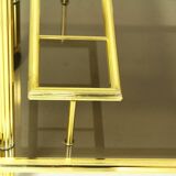 Italian Brass Serving Trolley, 1980s
