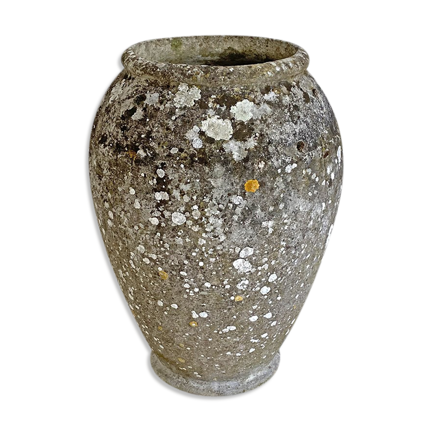 Garden jarre 70's cement