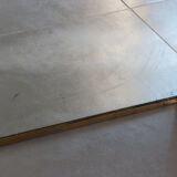 Golden mirror 147x54 cm