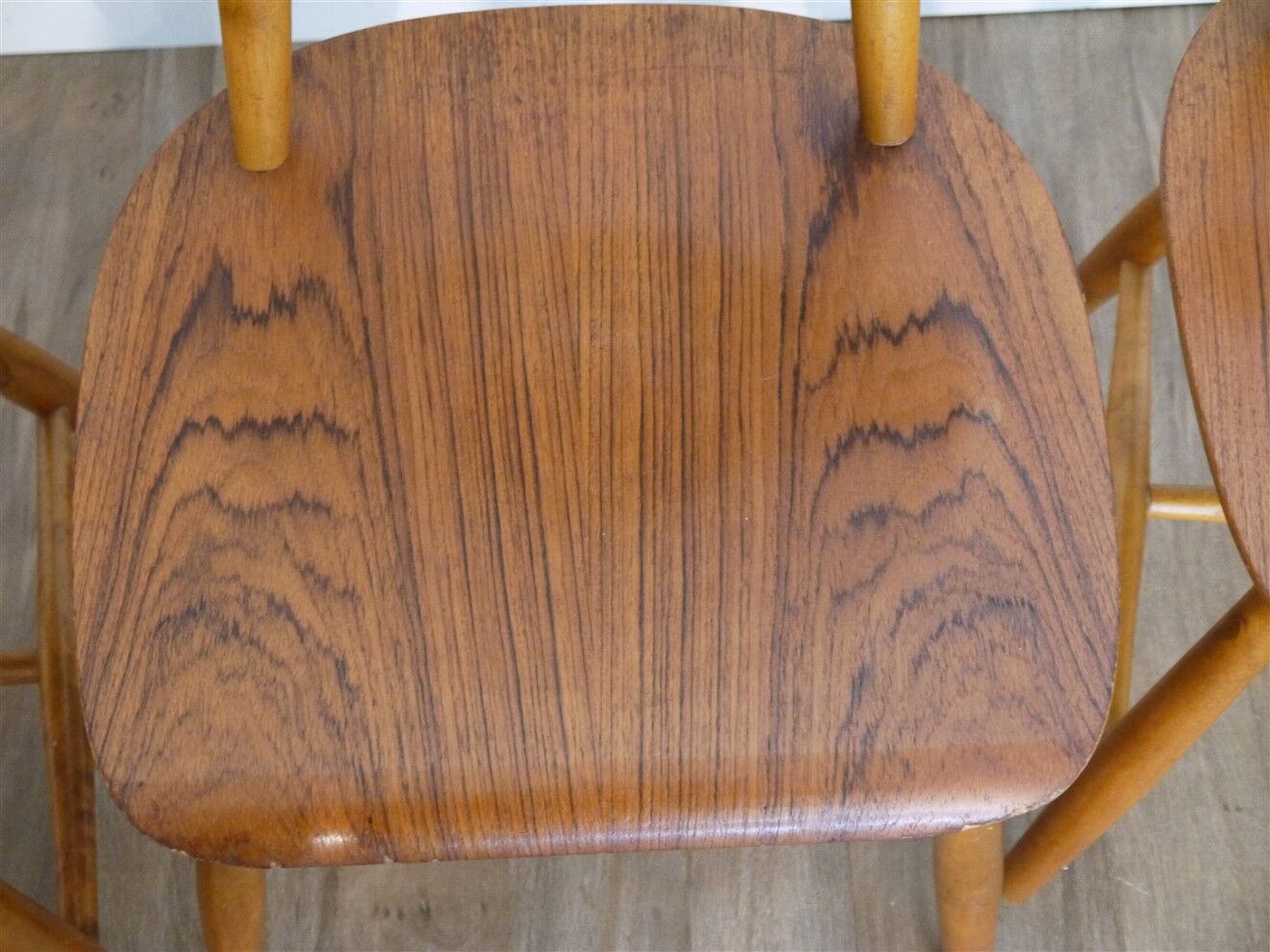 Series of 4 Scandinavian chairs from Nesto 1960
