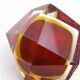 Cendrier diamant en verre de Murano par Seguso