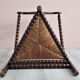 Chaise triangulaire hollandaise Bobbin Turners, années 1900.