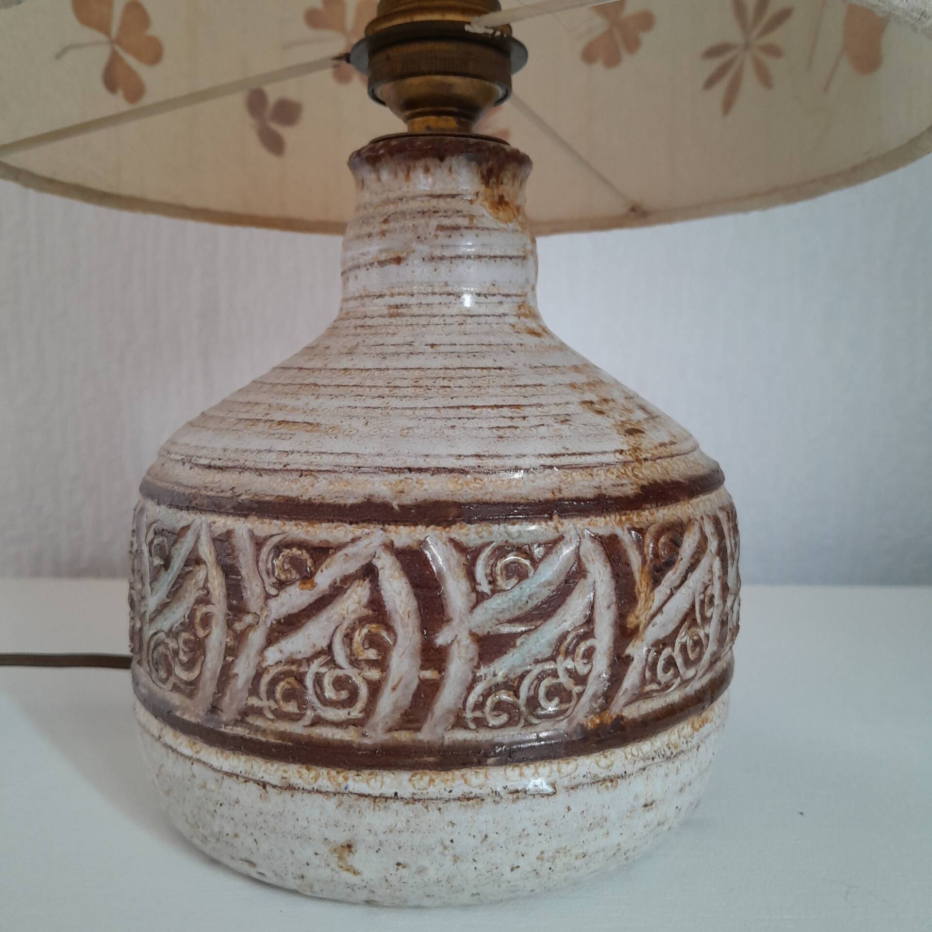 Lampe en céramique Vallauris - Marcel Giraud années 60-70