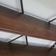 Large Oak and Iron Shelving Unit / Store Display Theodore Scherf, France 1890s