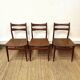 3 Scandinavian teak chairs by Niels Otto Møller