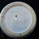 Enamel lamp foot
