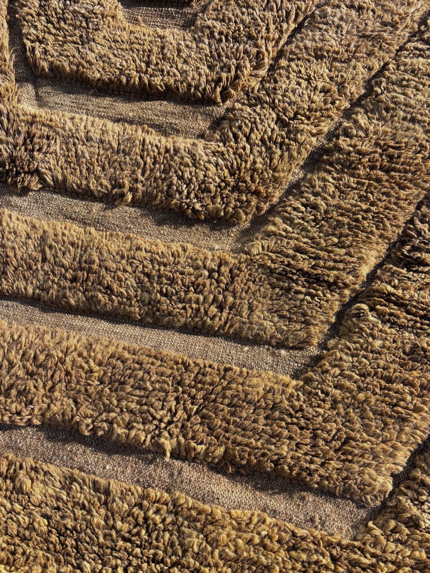 Atlas Blocks – Custom shaggy Moroccan Berber rug