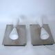 A pair of modern herstal wall lamps from the 2000s - stylish lighting for m