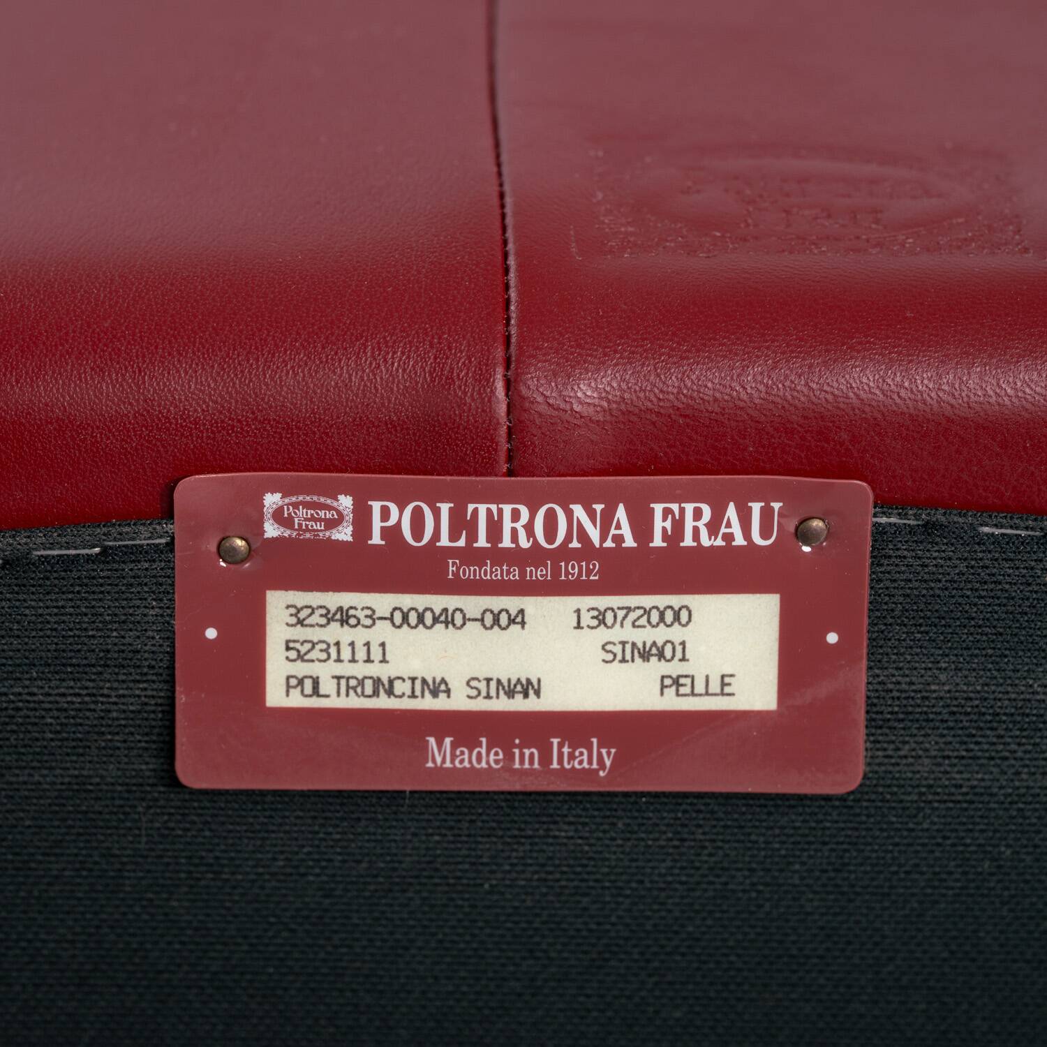 Sinan Armchairs in Leather and Beech Wood