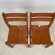 2 chaises maison Regain pour les arcs 1970