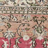 2x7 Red  Pattern Persian Runner Rug, 64x227Cm