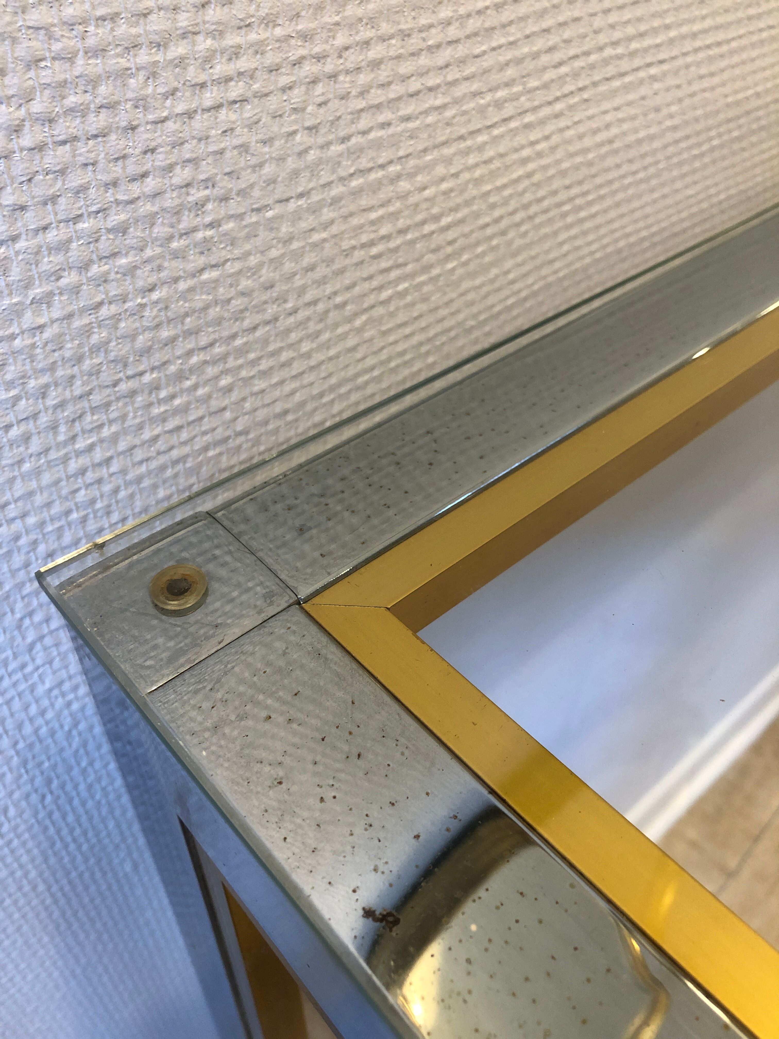 Renato ZEVI Glass Console, 1970