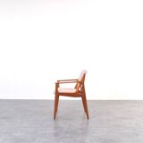 Mid-Century Teak & Wool Ella Armchair by Arne Vodder for Vamo Sønderborg, 1