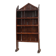 17th‑Century French Art Populaire Chestnut Cabinet with Gabled Top
