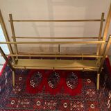 Brass art deco magazines