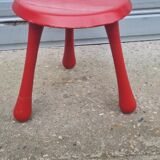 Stool Ingvar Kamprad limited edition red