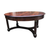 Table de style empire en acajou