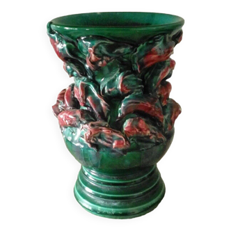 Vase en ceramique annees 1950 vintage