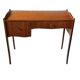 Bureau vintage 1960s avec 2 tiroirs – design ondulé élégant