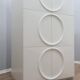 Italian Space Age Wardrobe white lacquered F.lli Proserpio 1960s