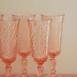 Rosaline champagne flutes