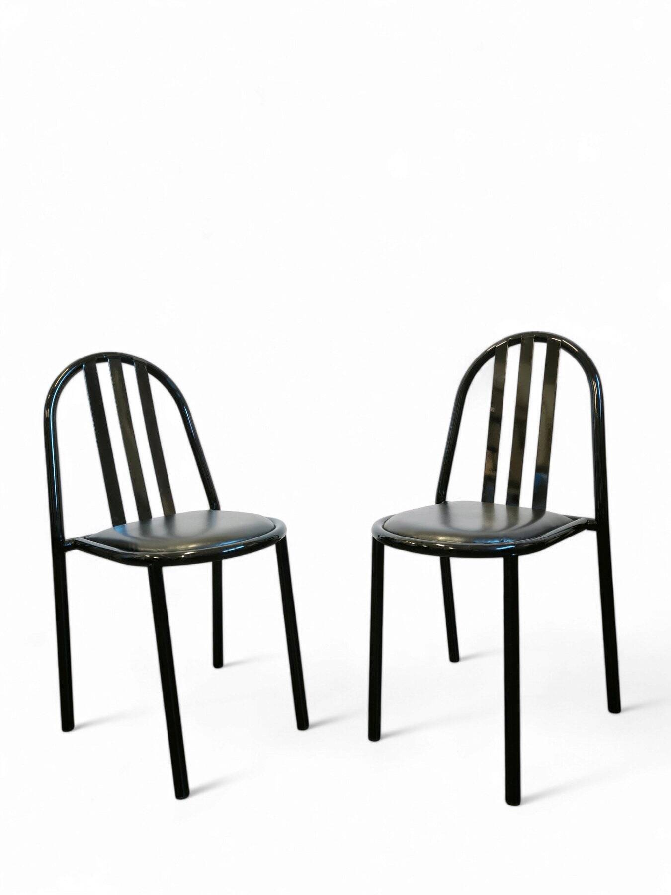 6 Chairs Design by Robert Mallet-Stevens (design from 1930) Production Pallucco Rome On License Ecart