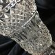 Vase Medicis foot shower crystal cut diamond tip