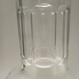 Pair of Transparent Crystal Decanter Bottles by Bleikristall, Germany