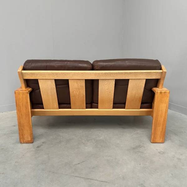 Vintage Asko Bonanza 2 seat sofa, Finland 1960s