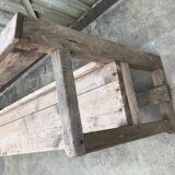Bench in oak and fir
