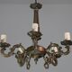 Fascinating Vintage Brass chandelier, 1960s