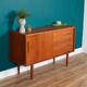Retro Teak Troeds Lyon 1960s Swedish Mid Century Sideboard Scandinavian