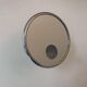 Vintage adjustable chrome mirror, magnifying and illuminating, France 1970
