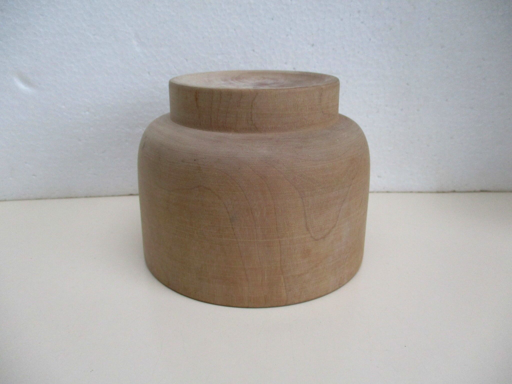 Turned wooden bowl – mortar