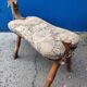 Footrest camel wood ottoman saddle camel oriental style