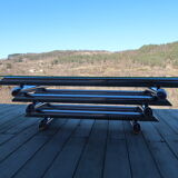 Chrome tubular table 70 ́s