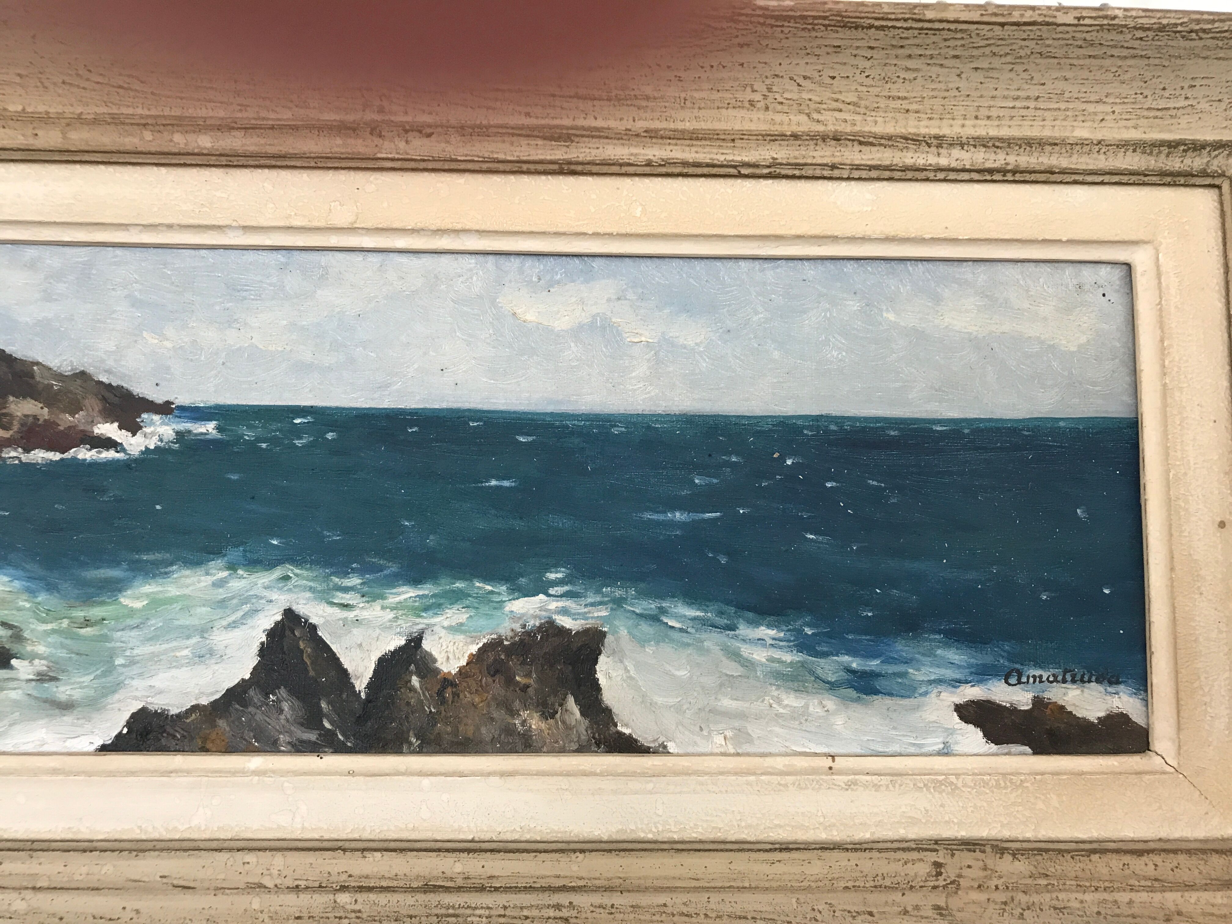 Ancient marine painting