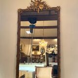 Miroir en bois doré, XIXe siècle