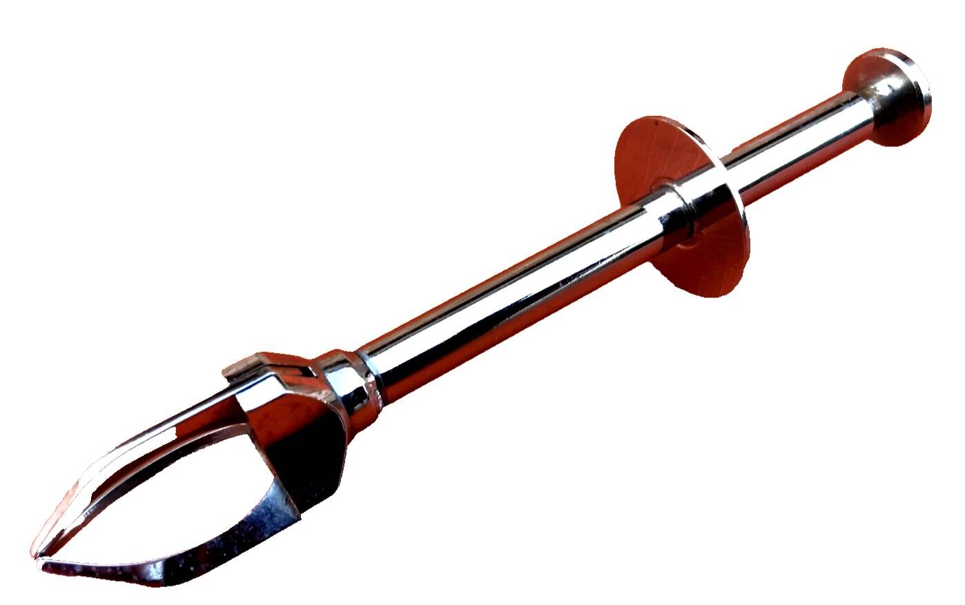 1960s Stainless Steel Ice/Sugar "Crab" Tongs Push Button