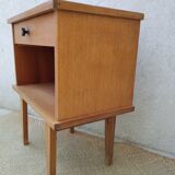 Scandinavian bedside table 60s