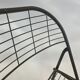 Vintage wire folding chair