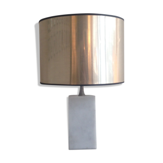 Lampe vintage en marbre blanc 1960