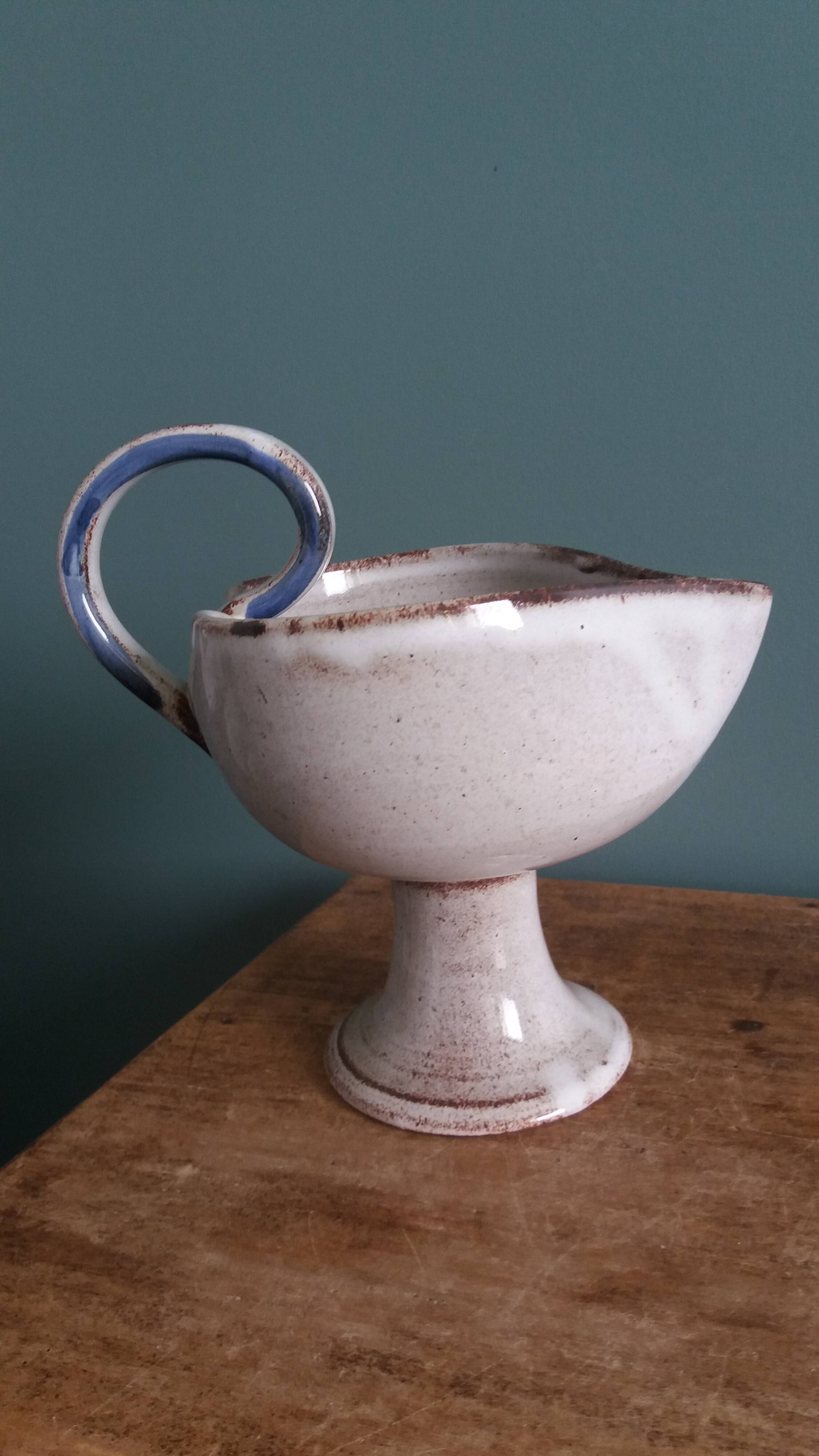 Candle holder signed Natoli from Vallauris
