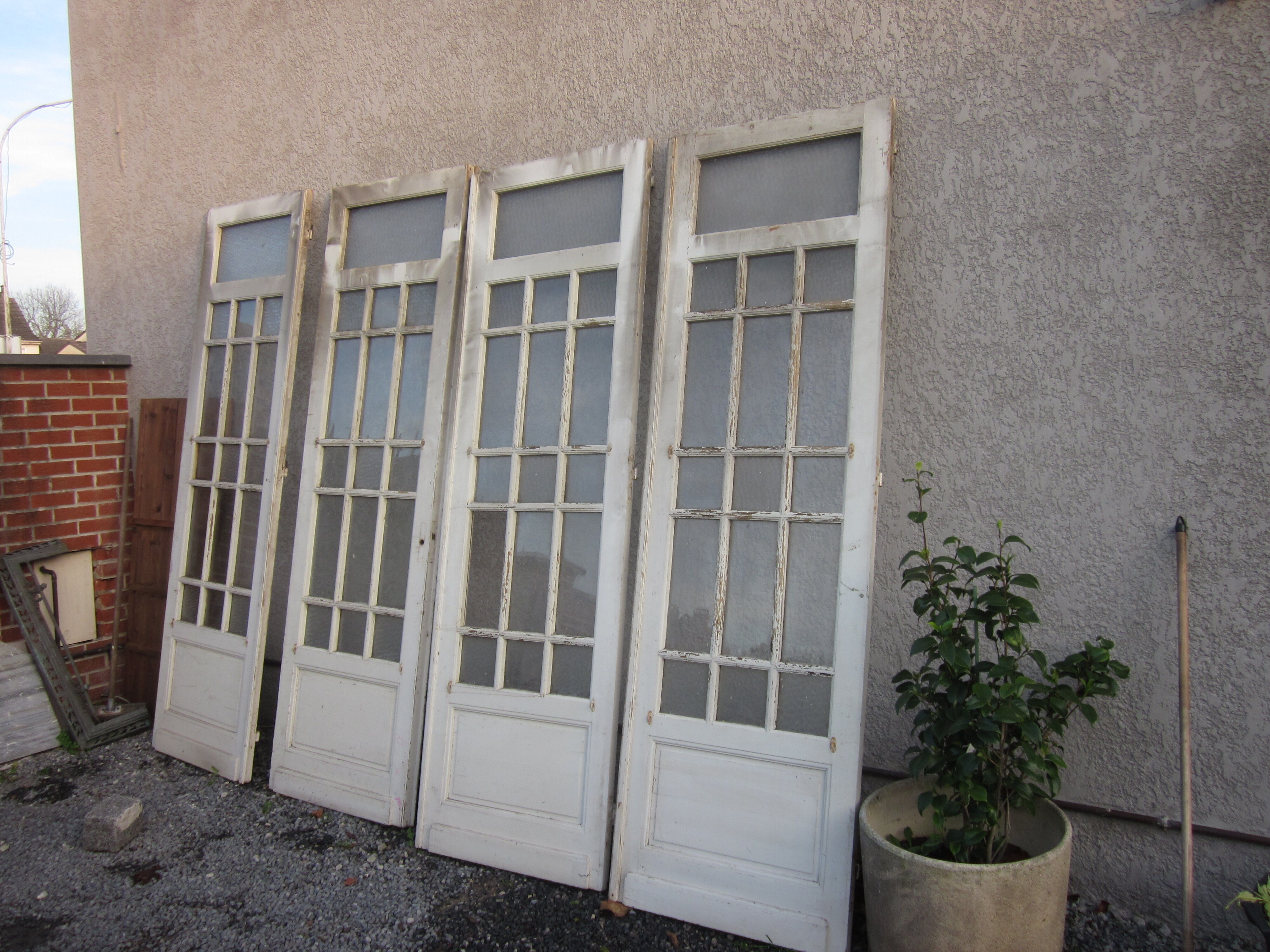 Set of 4 separation doors, 20/30s