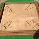 Folding bridge table